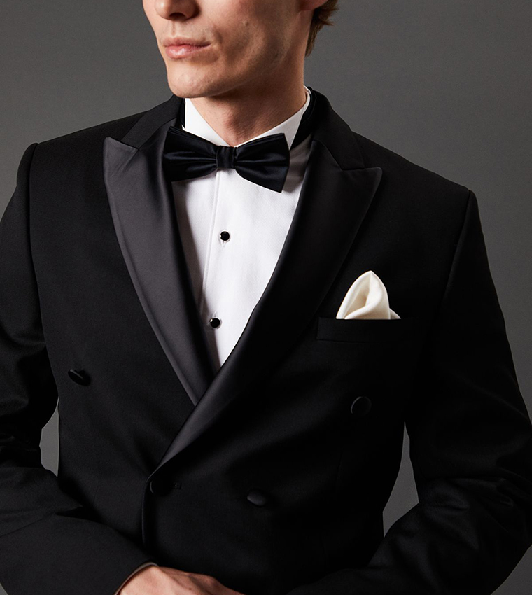 Double Breasted Tuxedo Jacket
