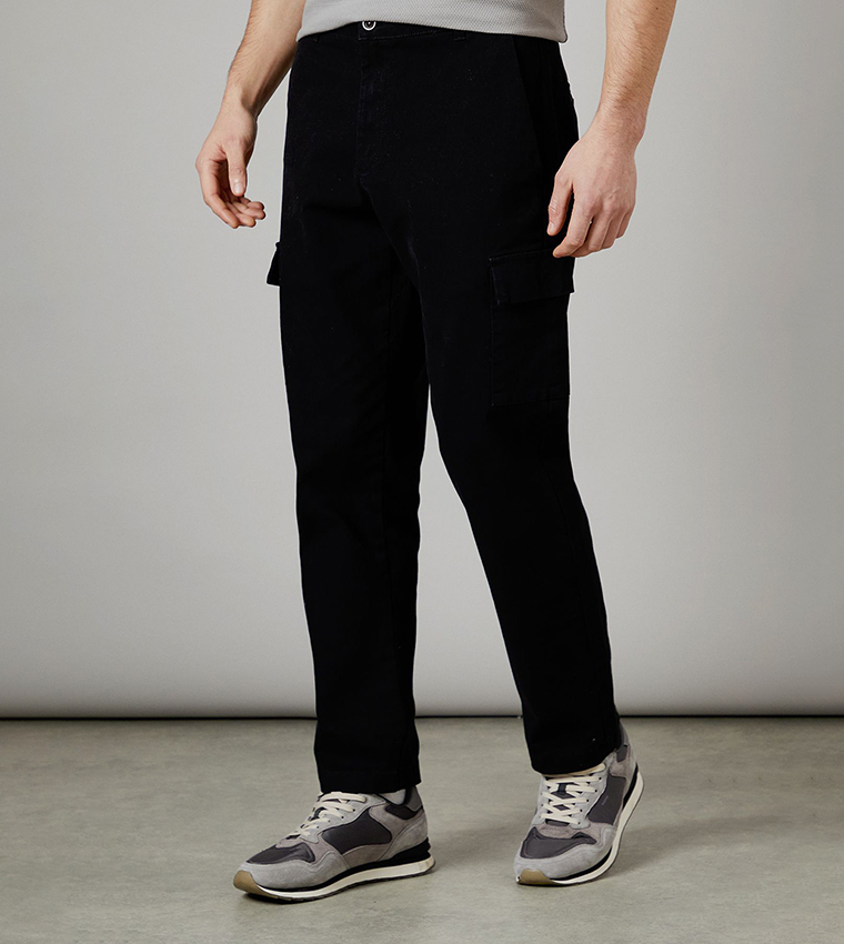 Solid Cargo Trousers
