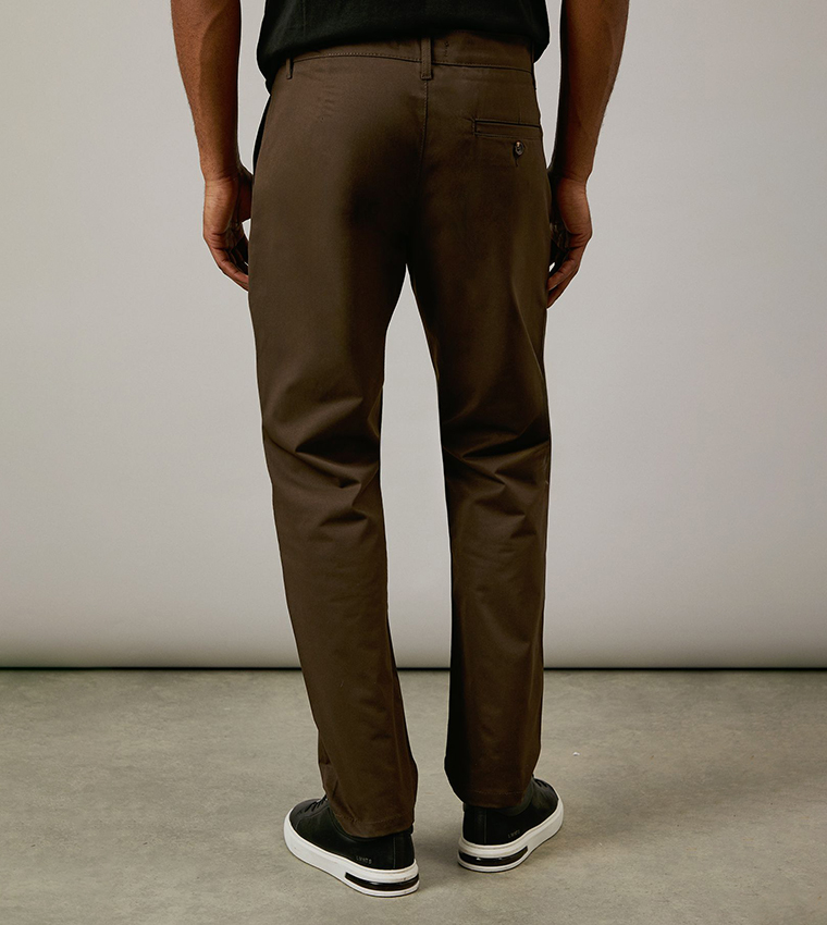 Mid Rise Slim Fit Chinos