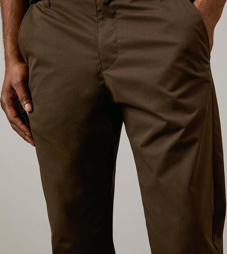 Mid Rise Slim Fit Chinos