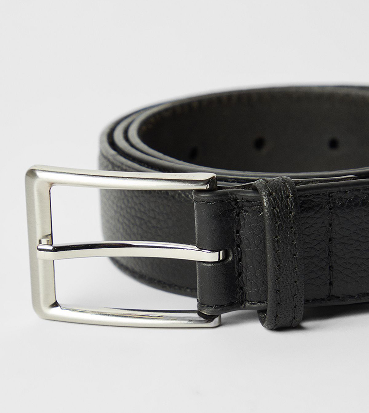 Leather Buckle Belt