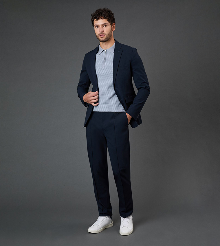 Stretch Skinny Fit Suit Jacket