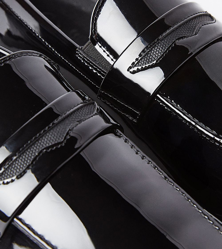 Patent Glossy Loafers