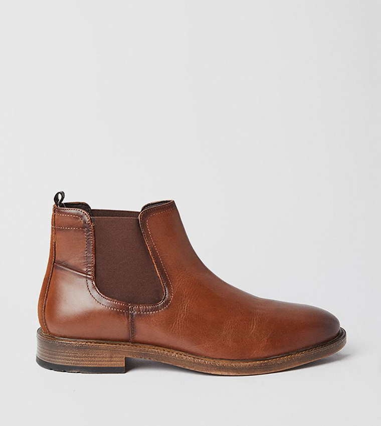 Leather Chelsea Boots