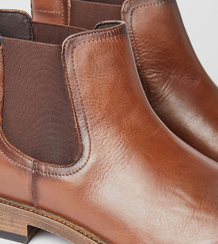 Leather Chelsea Boots