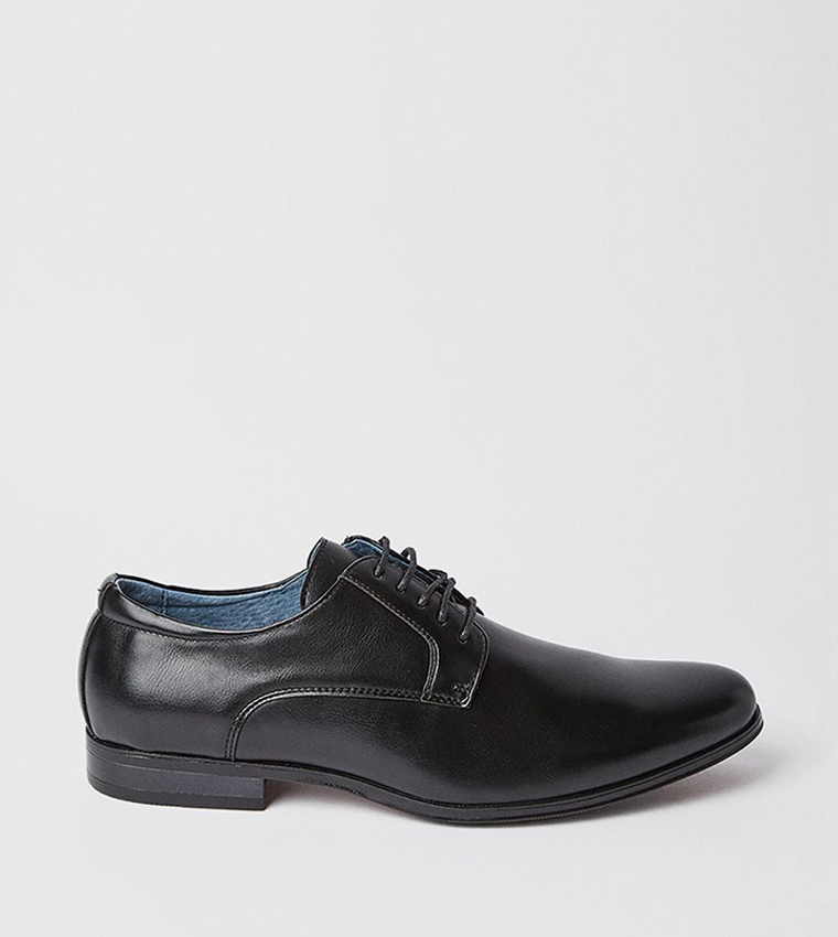 Solid Derby Shoes