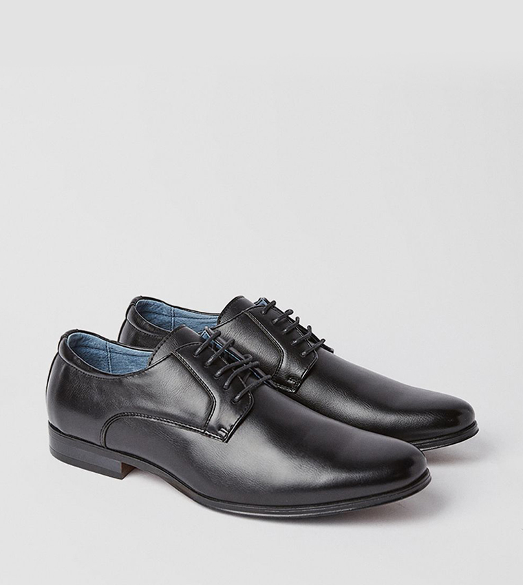 Solid Derby Shoes