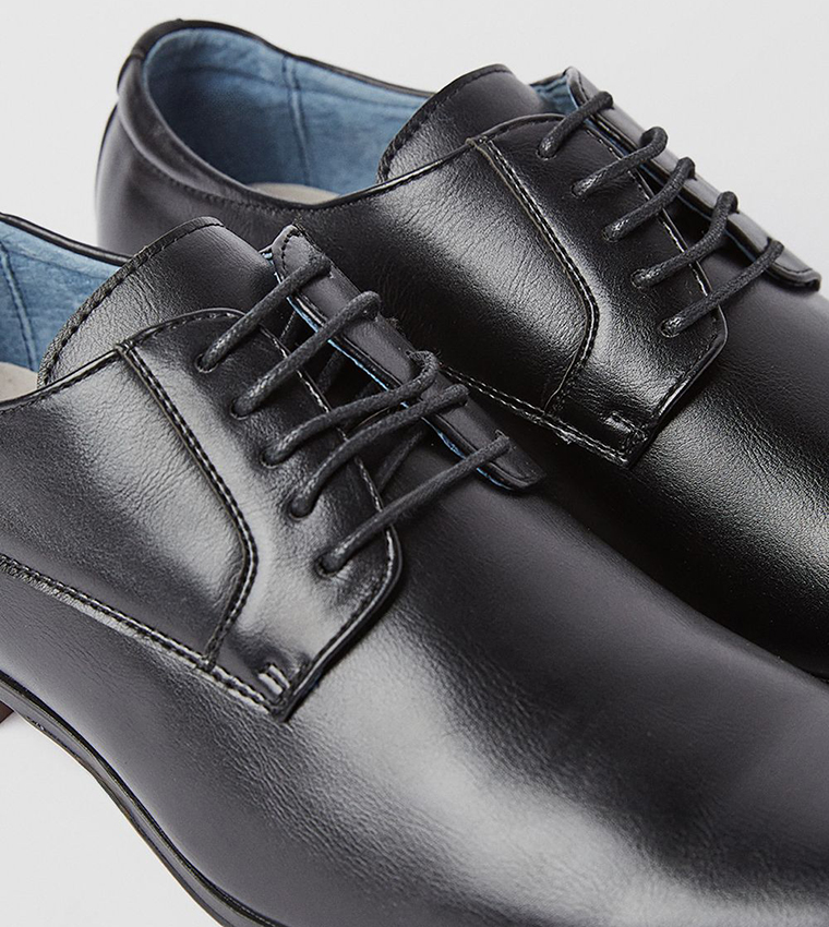 Solid Derby Shoes