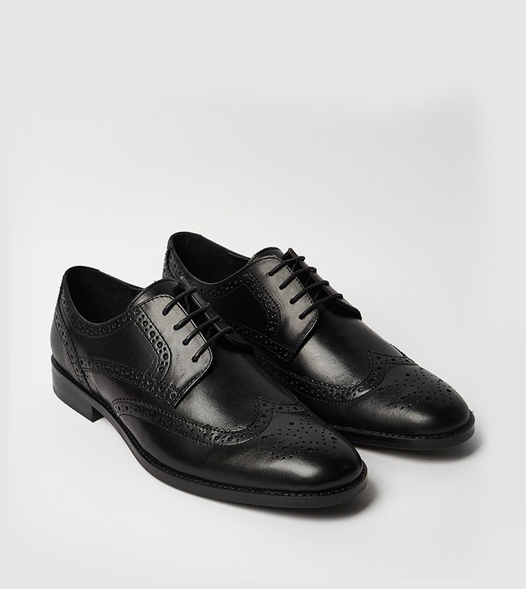 Leather Brogue Shoes