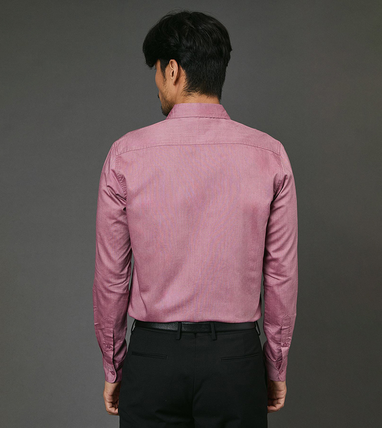 Solid Long Sleeves Formal Shirt