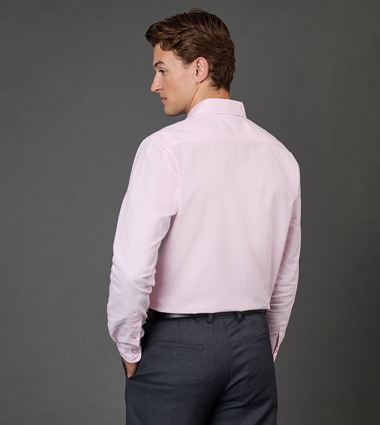 Solid Long Sleeves Formal Shirt