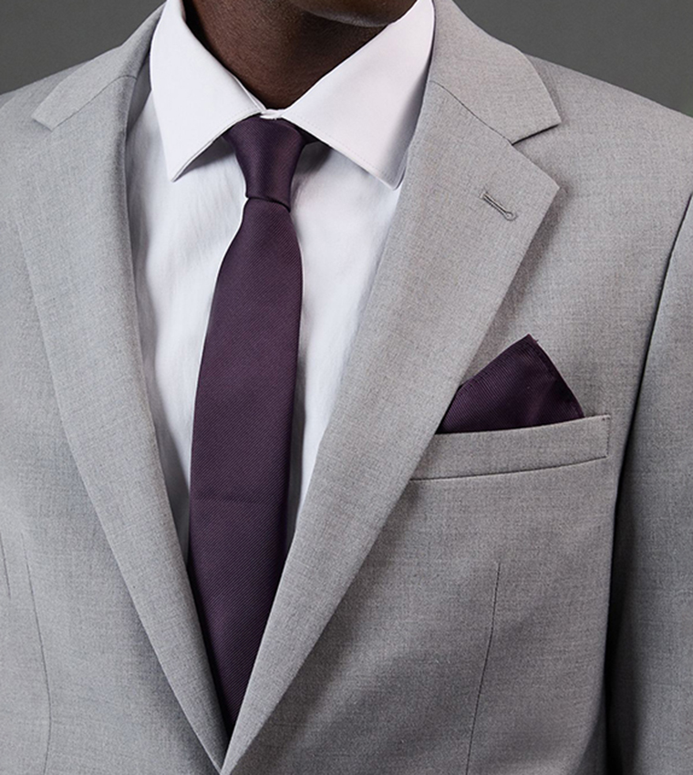 Fig Tie and Pocket Square