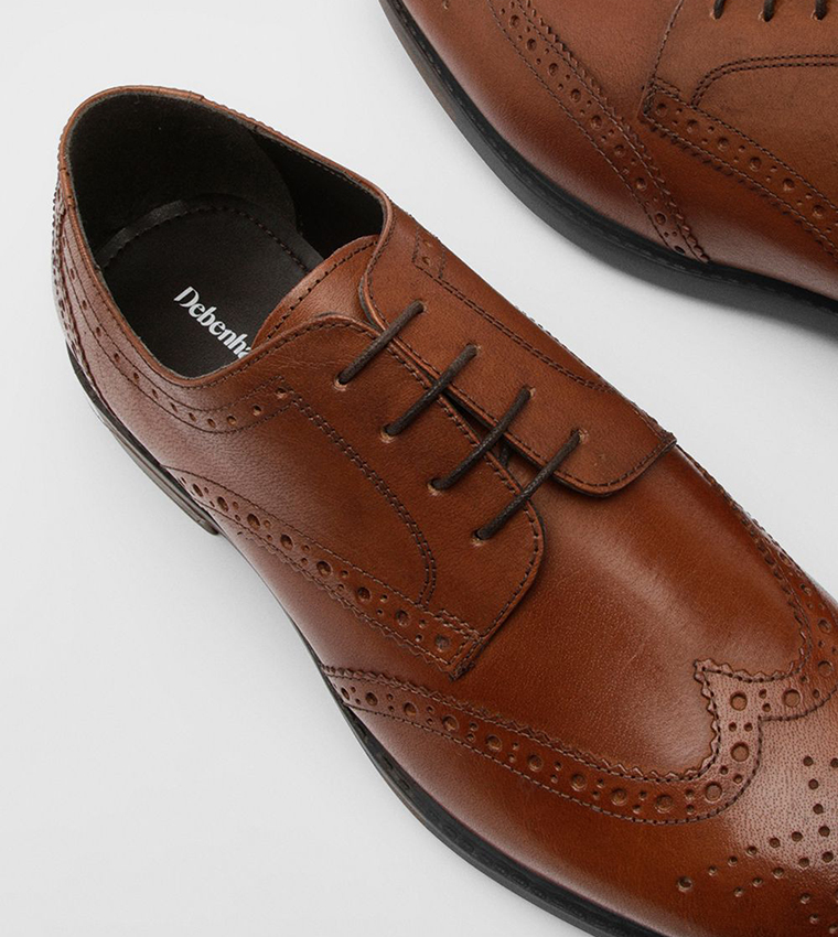 Wingtip Brogue Lace-Up Formal Shoes