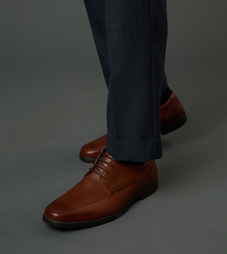 Formal Leather Derby Shoes