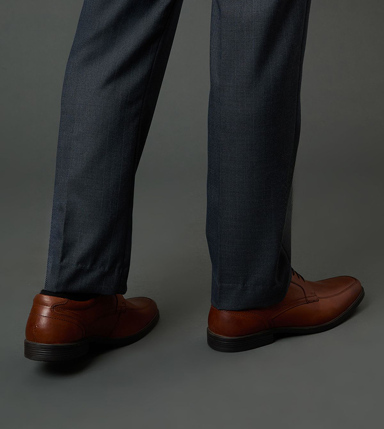 Formal Leather Derby Shoes