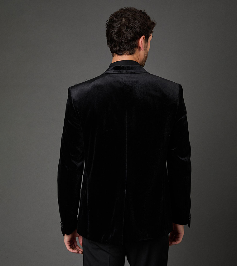 بليزر مخمل ضيق 