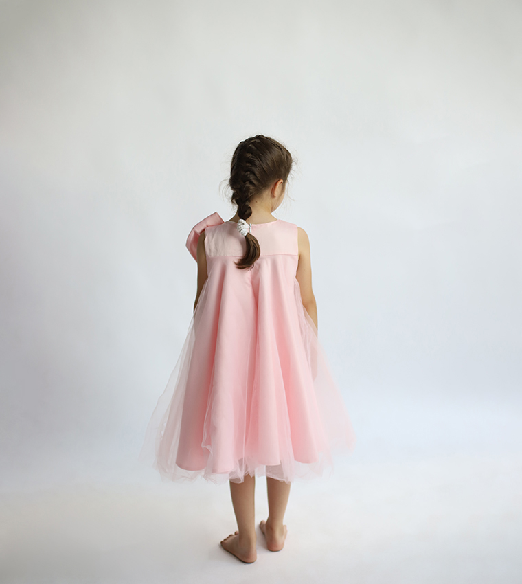 Bow Detail Party Midi Dress