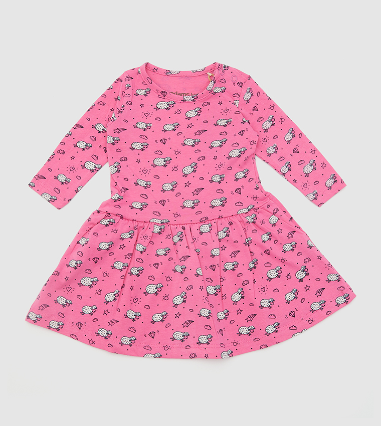 Kids knitted dress store