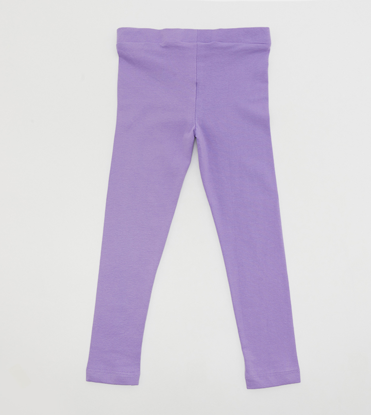 Kids purple leggings online