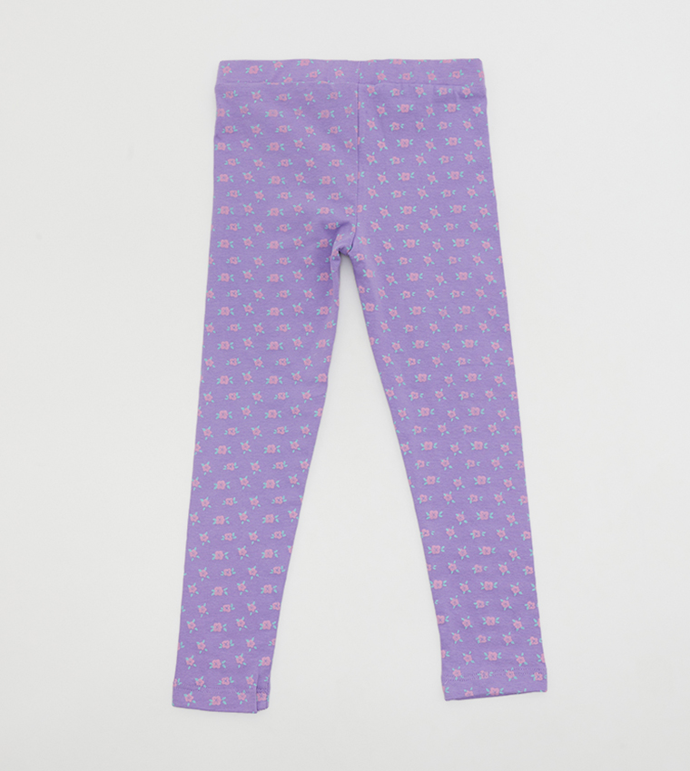 Kids purple leggings online
