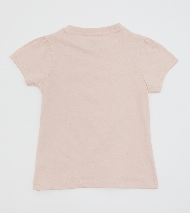 Girl's Printed Casual T-Shirt