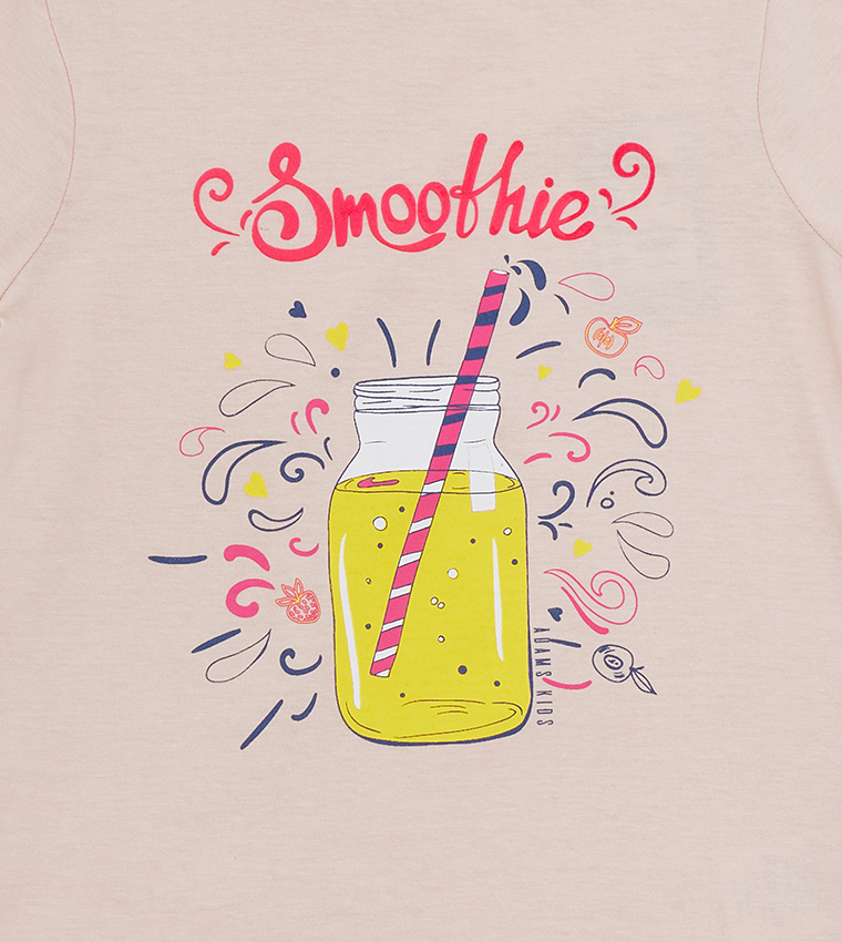 Girl's Printed Casual T-Shirt