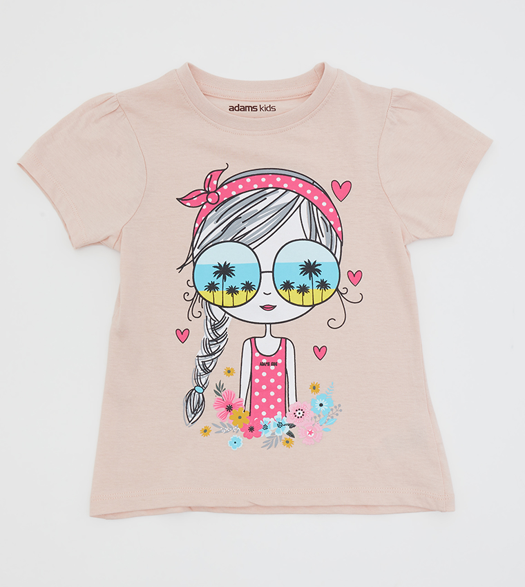 Pink shirts for deals girls