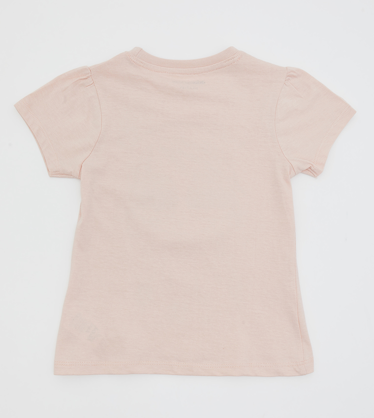 Girl's Printed Casual T-Shirt