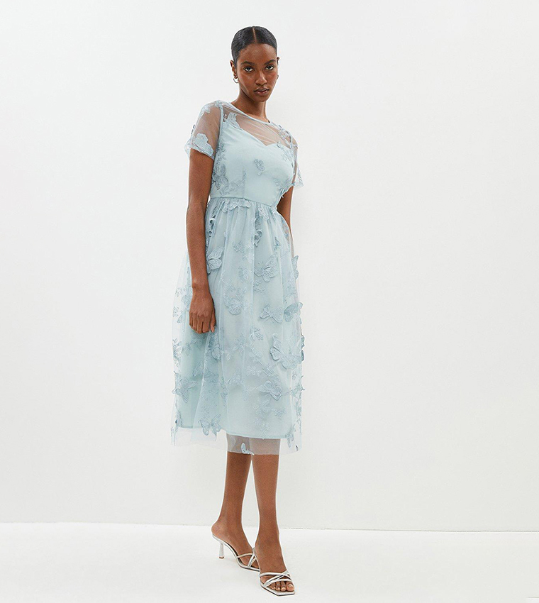 Coast cornflower blue dress on sale