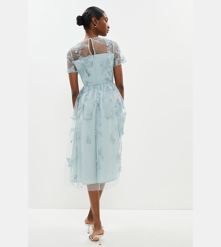 Coast cornflower outlet blue dress