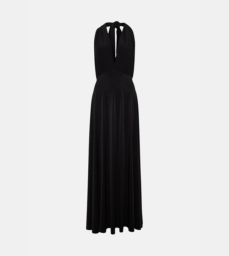 Buy Coast Multiway Bridesmaid Maxi Dress In Black | 6thstreet Bahrain Buy Coast Multiway Bridesmaid Maxi Dress In Black | 6thstreet Bahrain