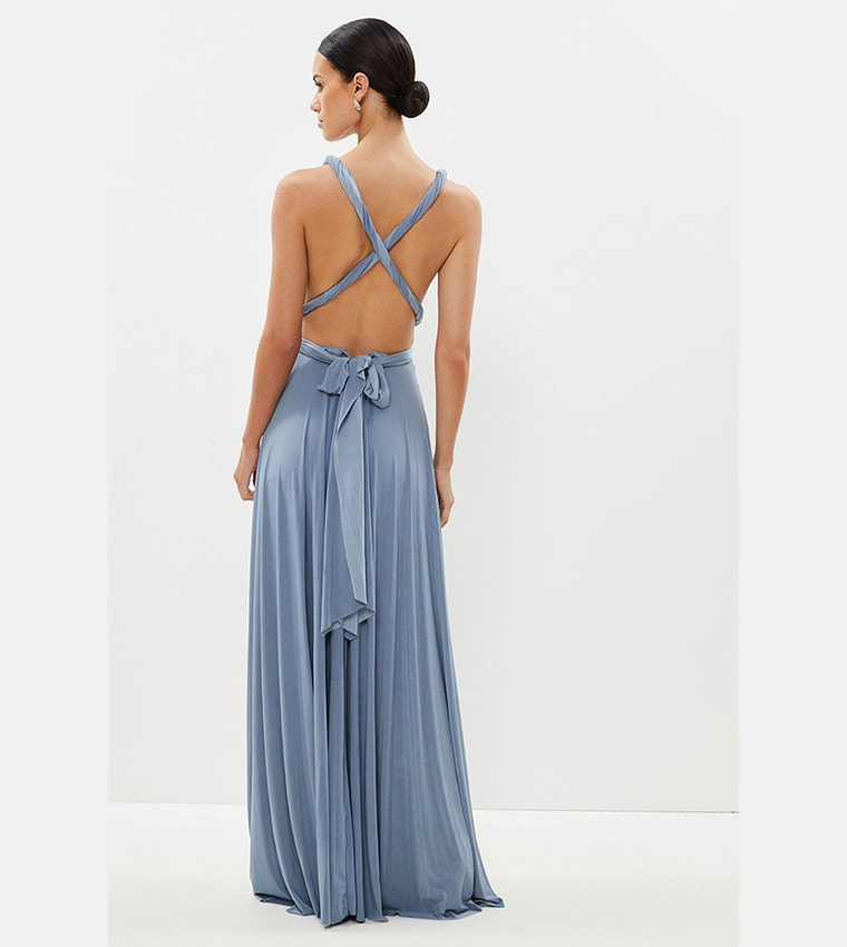 sachin and babi light blue dress Basic Casual Womens Summer Dress Sexy V Neck Strap... From Shoppin_china,  $46.23 In Bulk main image 1