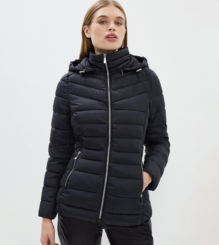 Packable hooded hotsell puffer jacket