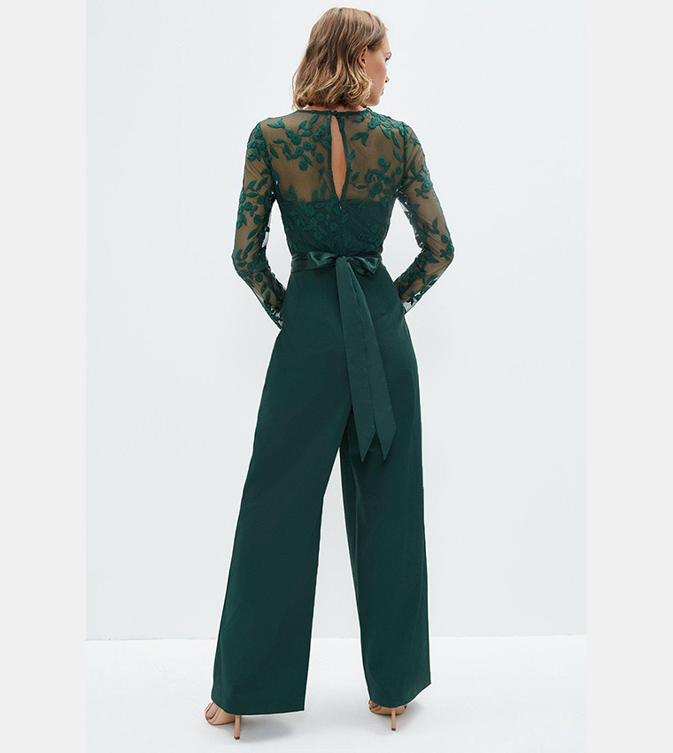 Coast green hotsell lace jumpsuit