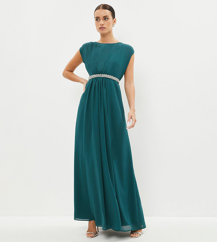 sachin and babi light blue dress Buy Coast Embellished Belt Maxi Dress In Emerald