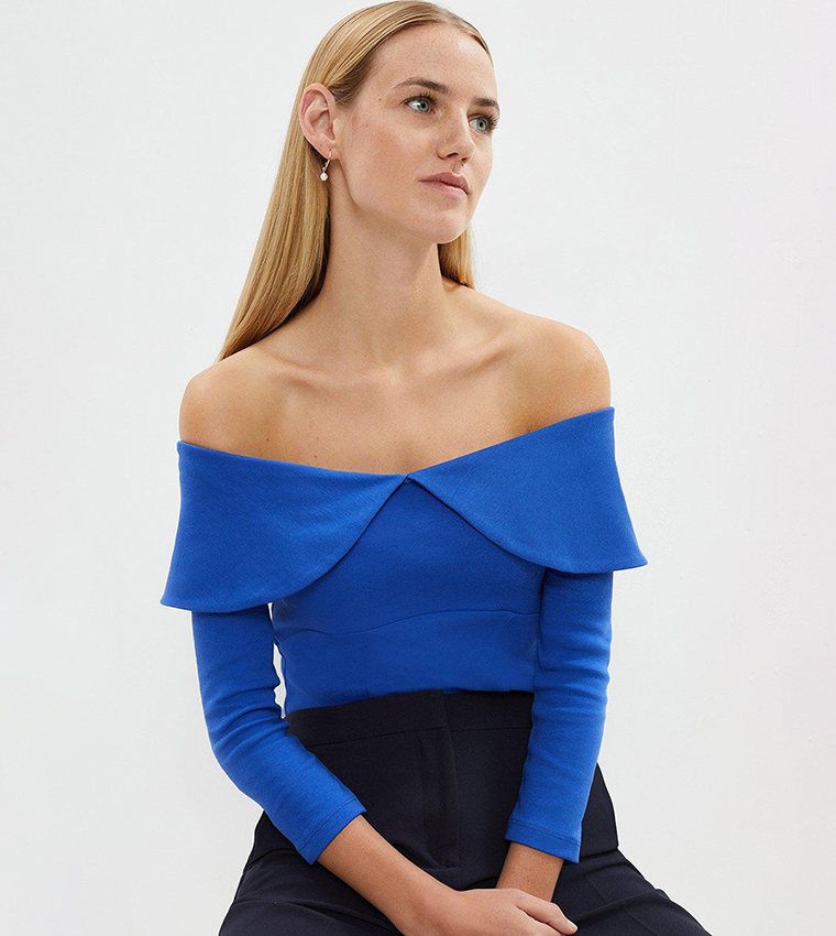 Ruffle sleeve top — In the Folds