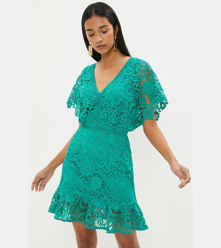 Coast green lace dress hotsell