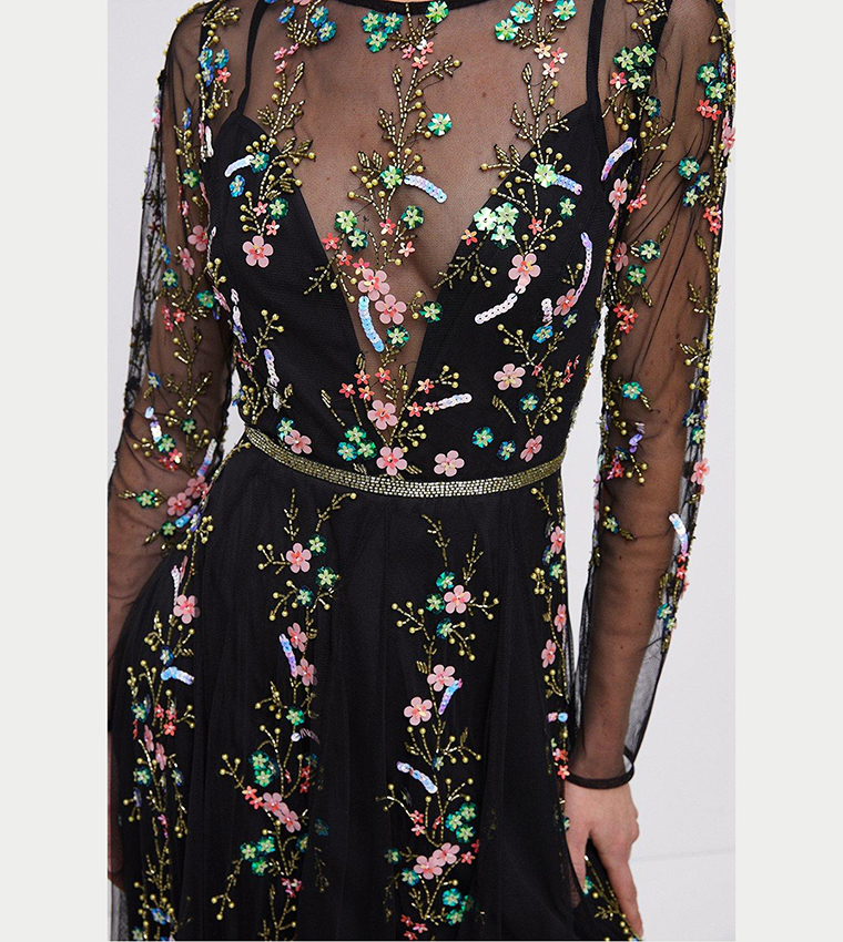 EMBELLISHED DRESS