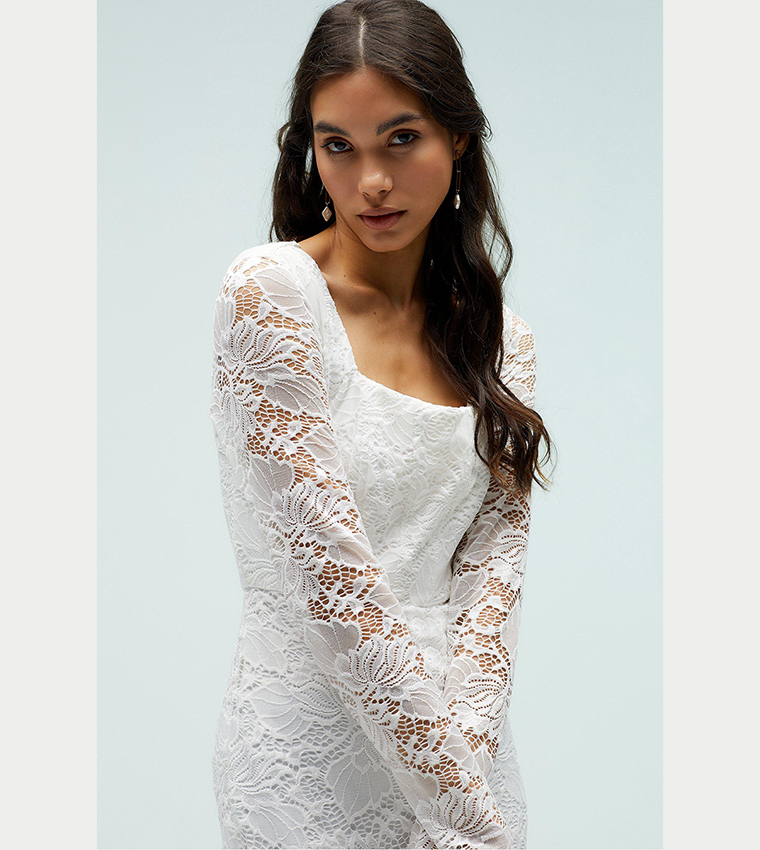 Coast white lace dress hotsell