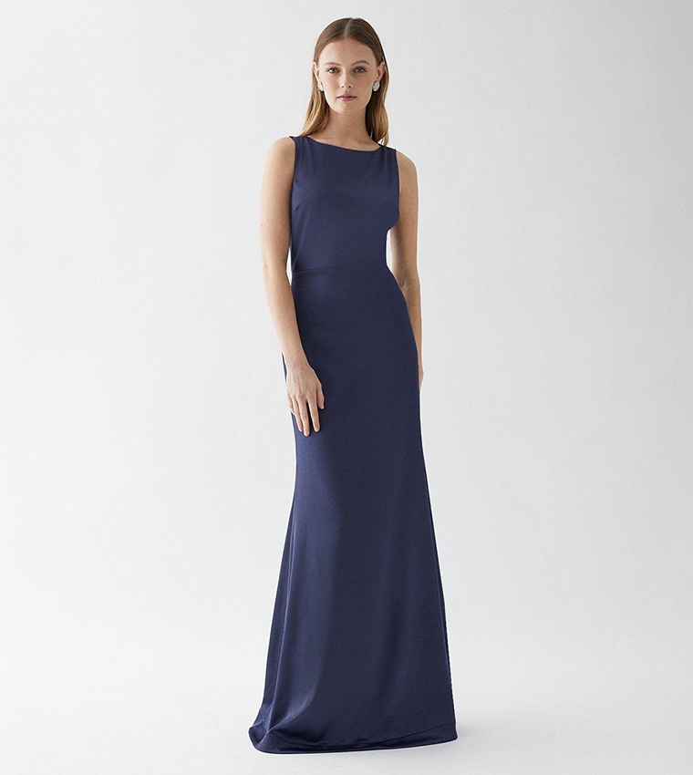 coast navy bridesmaid dress