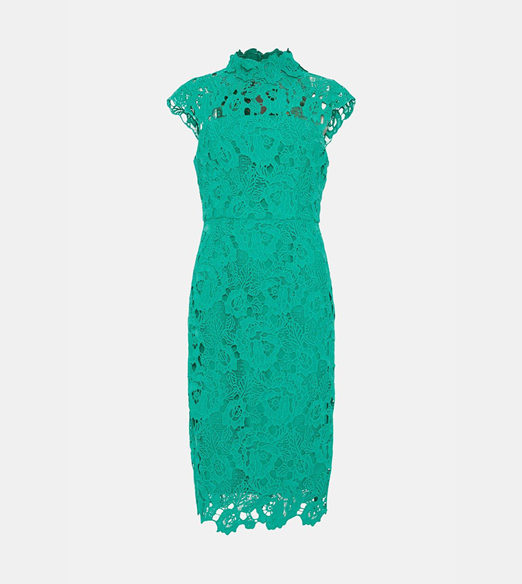 Paper dolls hotsell green lace dress