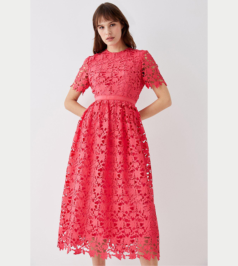 Coast fit and flare 2025 dress
