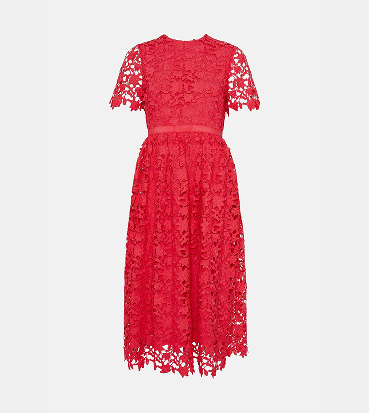 Lace coral dress 2025