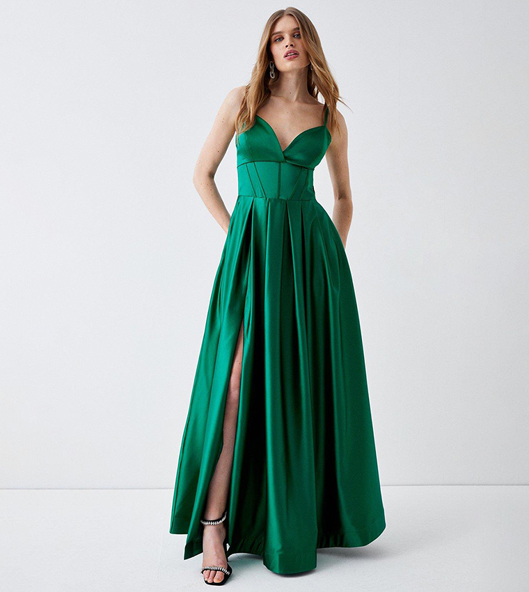 Coast green maxi clearance skirt