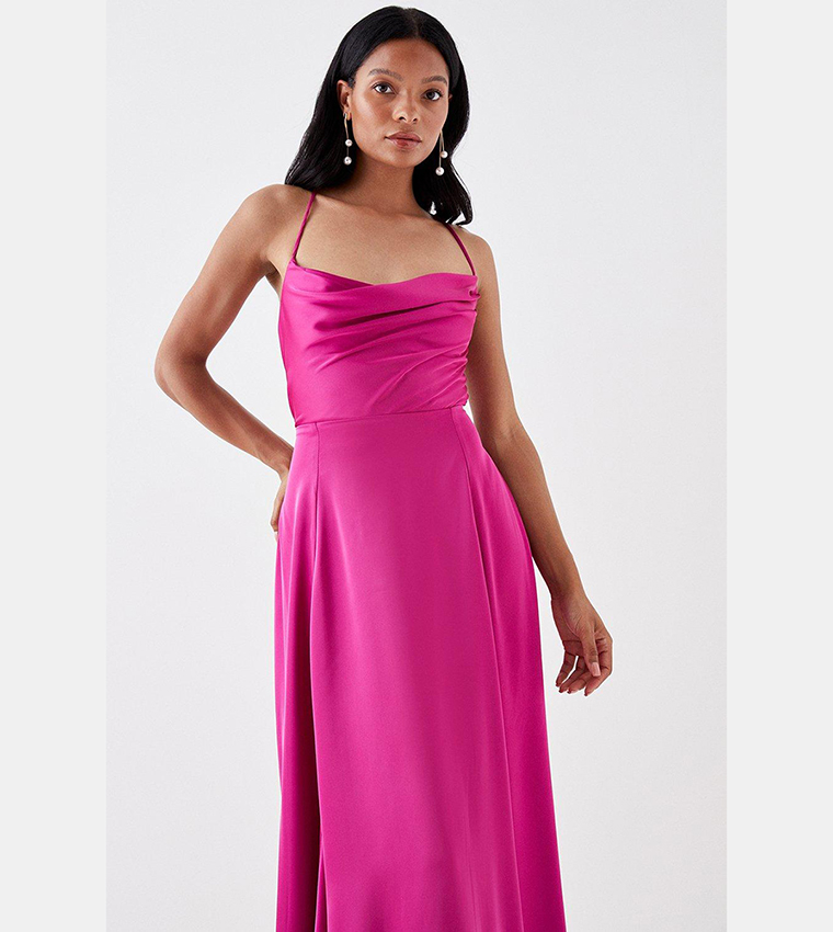 Coast store magenta dress