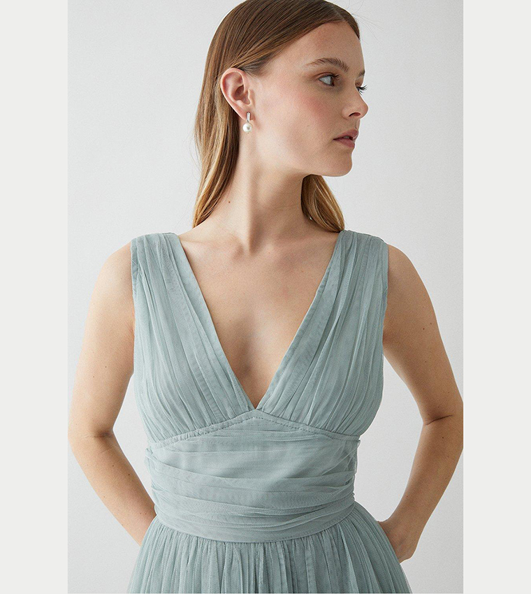 beautiful midi dress Blush Pink A-Line Midi Casual Dress: Camellia Soft Blush / Medium