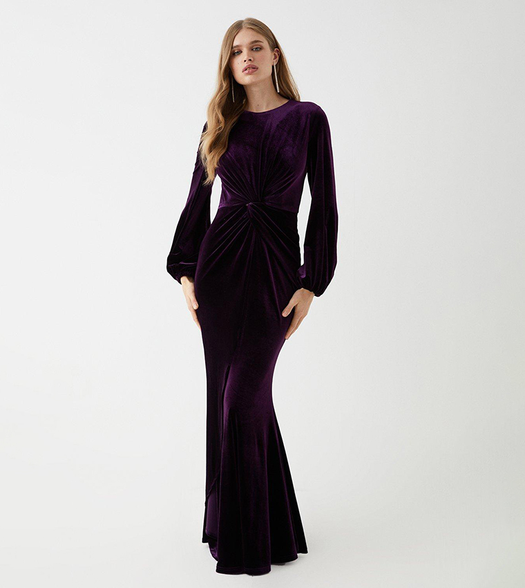 Coast purple maxi dress hotsell