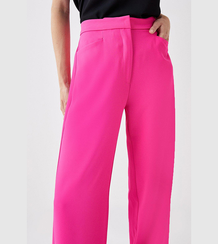 Straight Leg Pants in Rosa