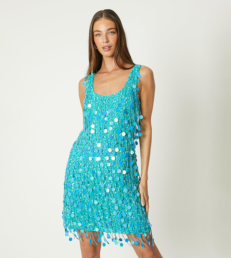 Embellished deals tassel dress