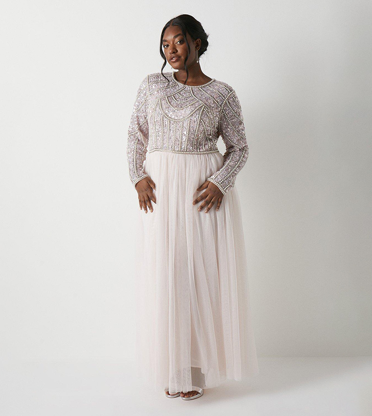 Plus size hotsell blush tulle skirt